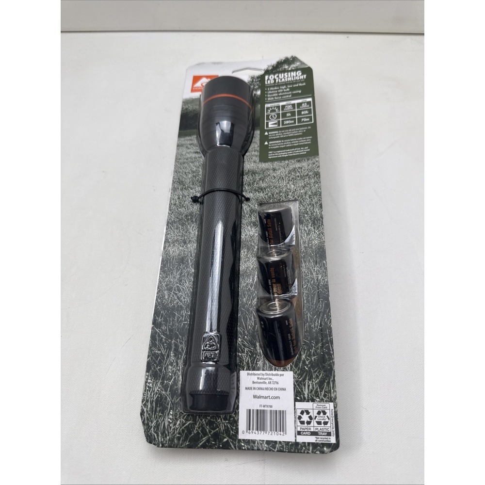 NEW! Ozark Trail Focusing LED Flashlight